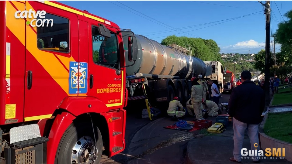 V Deo Motociclista Entra Embaixo De Caminh O Em Grave Acidente Em